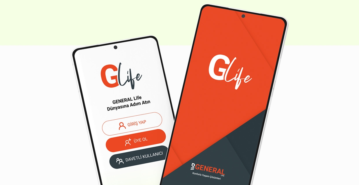 GLife Mobil Uygulama Header